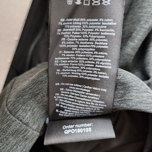 Rev'it STORM WB Jacket Mens Large Black Motorcycle Windproof Quilted Hydratex - Picture 6 of 12